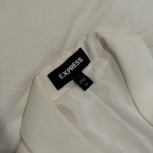 Express White blazer